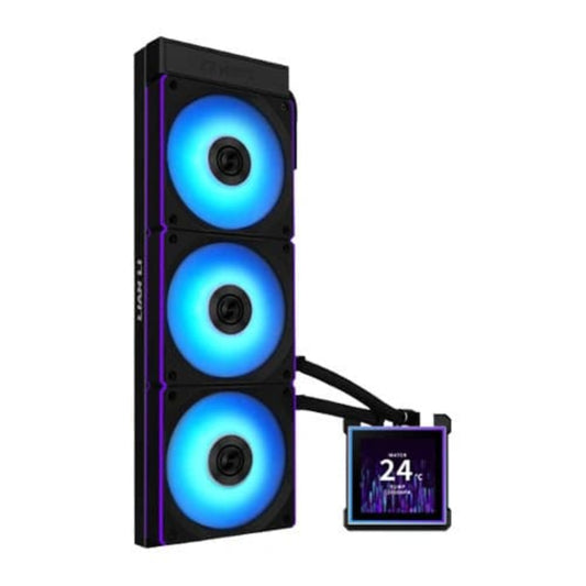 LIAN LI Hydroshift II LCD-S 360 CL RGB 360mm CPU Liquid Cooler ( Black )
