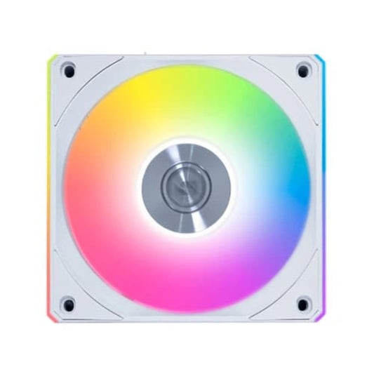 LIAN LI UNI CL120 120mm ARGB Wireless Cabinet Fan ( White ) ( Triple Pack )