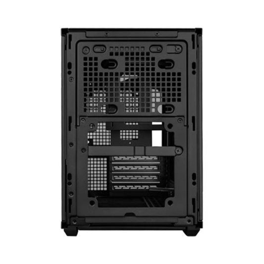 LIAN LI B4 Wood MATX Mini Tower Cabinet ( Black )