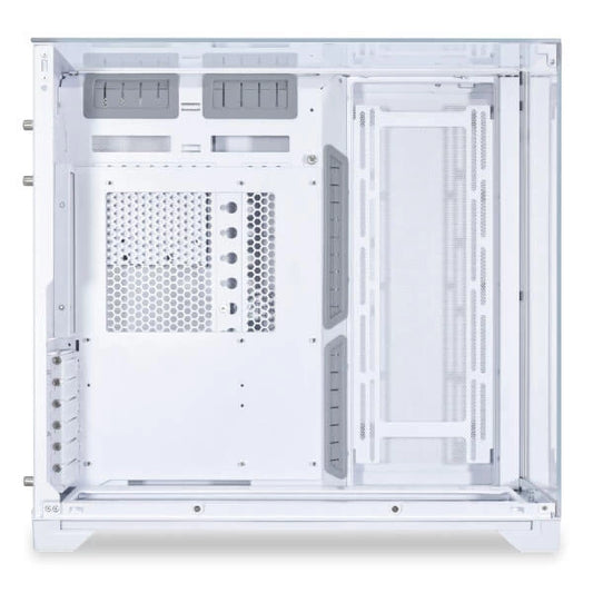Lian Li O11 Vision (E-ATX) Mid Tower Cabinet (White)– EliteHubs