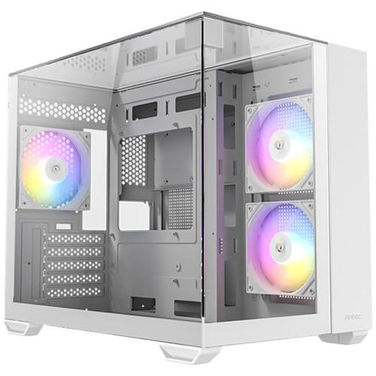 ANTEC CX600M Trio ARGB MATX Mini Tower Cabinet (White)