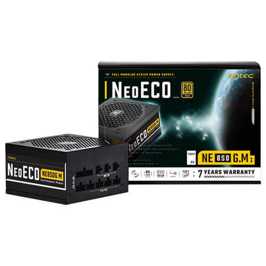 ANTEC NE850G M 850W Black 80 + Gold Fully Modular ATX 2.0 Power Supply