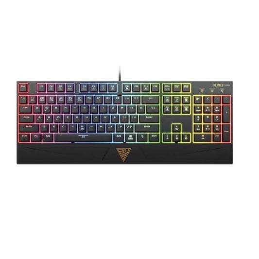 GAMDIAS Hermes GKB1050 Wired Mechanical Full Size Gaming Keyboard ( Black ) ( Blue Clicky Switches )