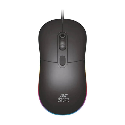 Ant Esports GM40 RGB Wired Optical Gaming Mouse (Black)
