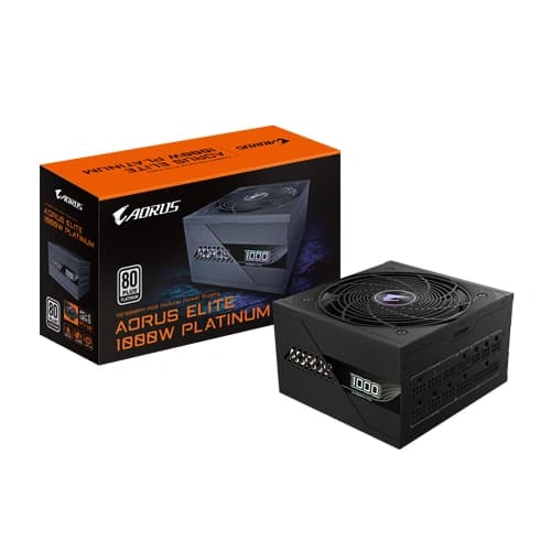 GIGABYTE Aorus Elite 1000W 80+ Platinum ATX 3.1 Fully Modular Power Supply