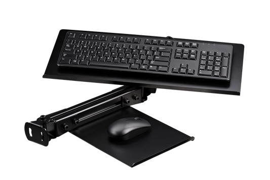 NEXT LEVEL RACING Elite Keyboard And Mouse Tray Black Edition NLR-E019