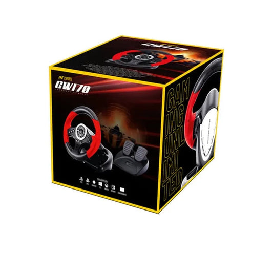 ANT ESPORTS GW170 Corsa Racing Wheel With Pedal (Black)