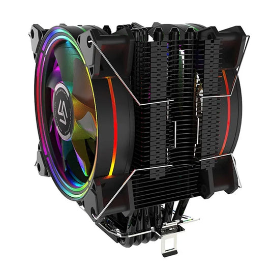 ALSEYE HALO H120D RGB 120mm Single Tower CPU Air Cooler (Black)