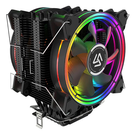 ALSEYE HALO H120D RGB 120mm Single Tower CPU Air Cooler (Black)