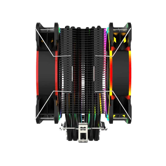 ALSEYE Halo H120D V2.0 PWM RGB 120mm Single Tower CPU Air Cooler ( Black )