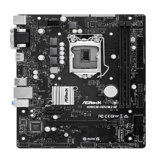 ASROCK H310CM-HDV/M.2 SE DDR4 Intel Motherboard