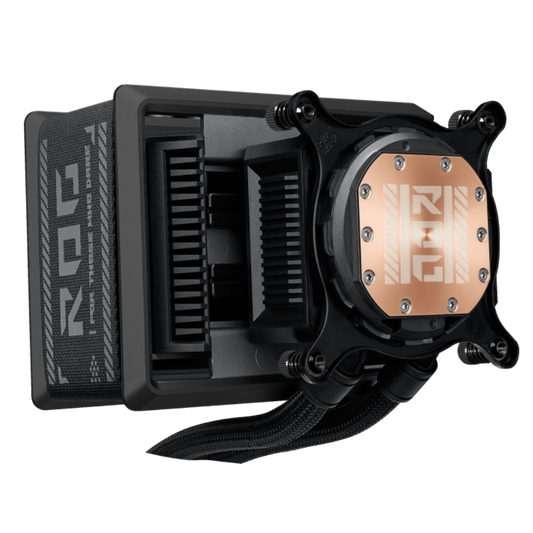 ASUS ROG Ryou IV SLC 360mm ARGB CPU Liquid Cooler ( Black ) ( With LCD Display )