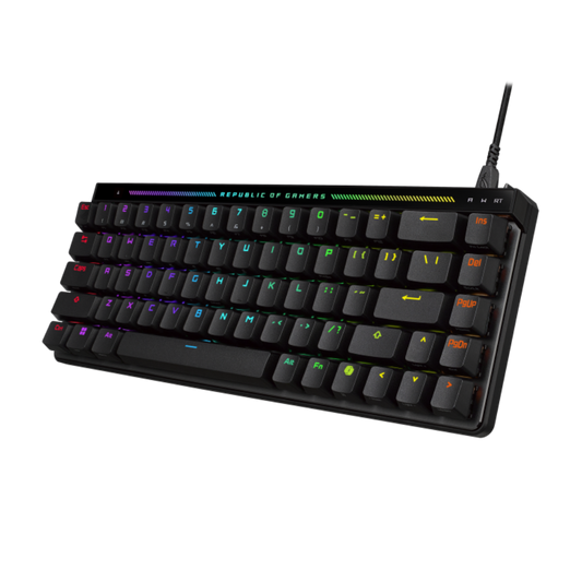 ASUS ROG Falchion Ace HFX 65% Mechanical RGB WIred Gaming Keyboard ( Black ) ( ROG HFX Magnetic Switches )