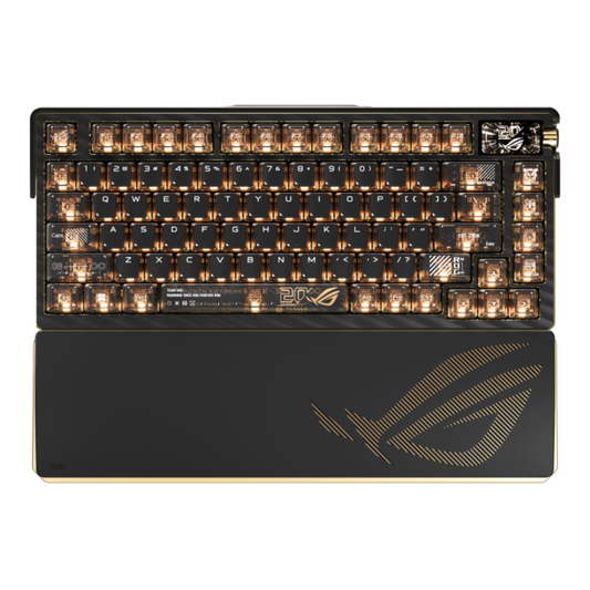 ASUS ROG Azoth Extreme Edition 20 75% Mechanical RGB Tri-Mode Wireless Gaming Keyboard ( Black ) (  ROG NX Mechanical Switch )