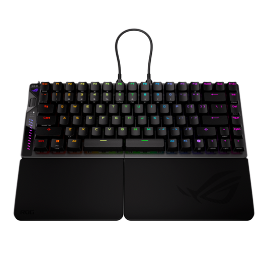 ASUS ROG Falcata 75% Mechanical RGB Tri-Mode Wireless Gaming Keyboard ( Black ) ( ROG HFX V2 Magnetic Switch )