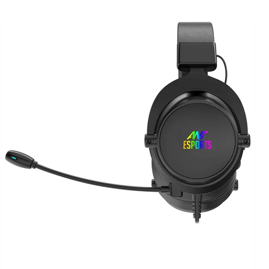 ANT ESPORTS H800 RGB 7.1 Surroun Sound USB Wired Gaming Headphone ( Black ) ( PC / Playstation / Mobile / Xbox )