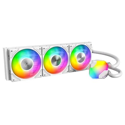 MONTECH HyperFlow 360 ARGB 360mm CPU Liquid Cooler (White)