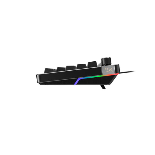 HYPERX Alloy Rise 75% RGB Wired Mechanical Gaming Keyboard ( Black ) ( Linear Red ) ( 7G7A4AA#ABU )