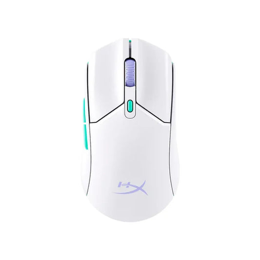 HYPERX Pulsefire Haste 2 Core Wireless Ambidextrous Gaming Mouse (8R2E7AA) (3200 DPI / 6 Macro Buttons) ( White )