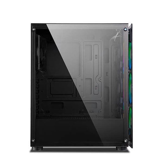 Ant Esports ICE-311GT RGB (ATX) Mid Tower Cabinet (Black)