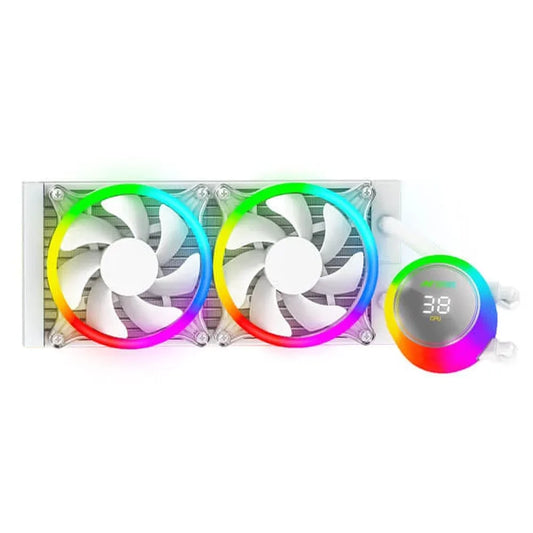 ANT ESPORTS ICE Chroma 240 ARGB 240mm CPU Liquid Cooler ( White )