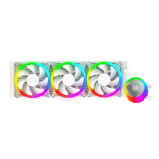 ANT ESPORTS ICE Chroma 360 360mm ARGB Liquid Cooler ( White )