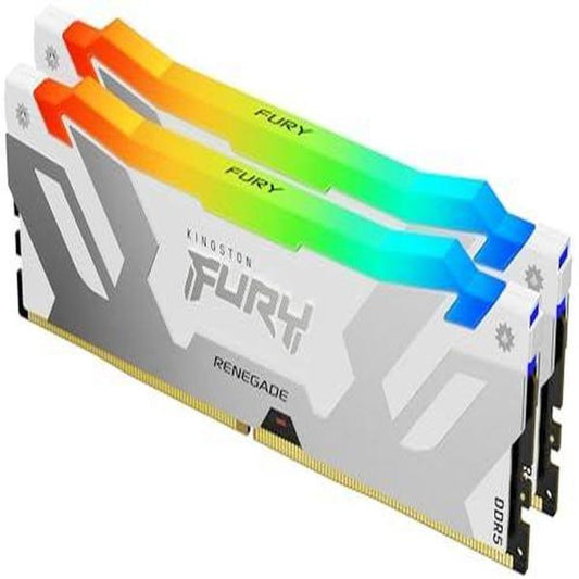 KINGSTON FURY Renegade RGB 32GB ( 16GB x 2 ) 8000MHz DDR5 RAM CL38 (White)