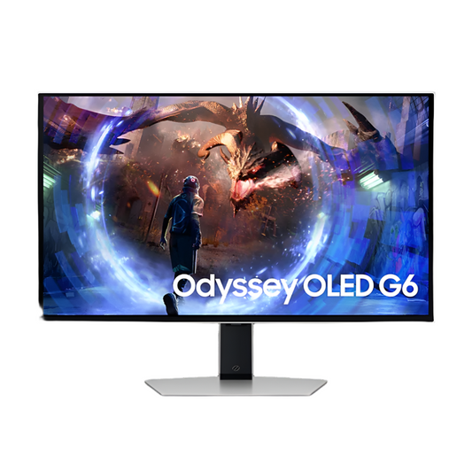 SAMSUNG Odyssey G6 LS27DG600SWXXL 27 Inch QHD 360Hz OLED Panel 0.03 MS AMD Freesync Gaming Monitor