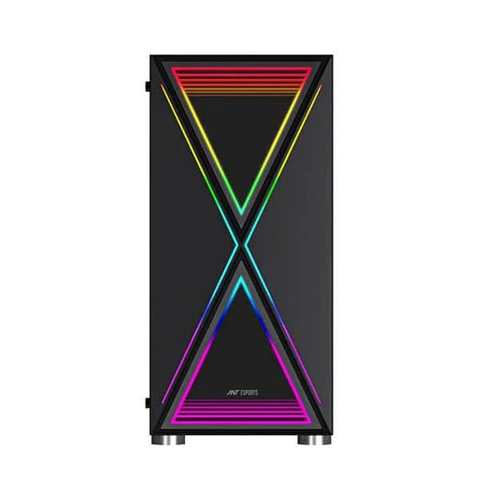 Ant Esports Infinity X (ATX) Mid Tower Cabinet (Black)