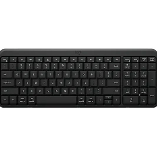 LOGITECH K251 Compact Membrane Wireless Gaming Keyboard ( Black ) ( Membrane Switch ) ( 920-013490 )