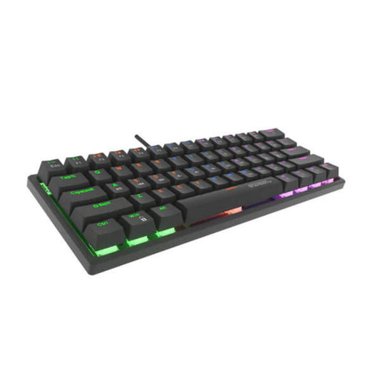 COCONUT K21 Virgo Mini 60% Wired Mechanical Gaming Keyboard ( Black ) ( Outemu Red Switch )