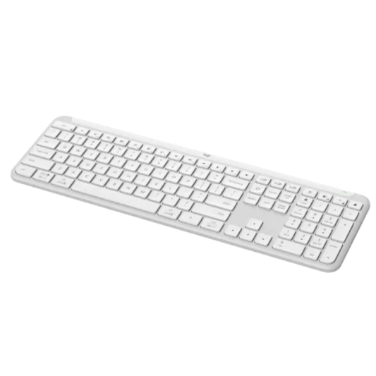 LOGITECH Signature Slim K950 Full Size Membrane Wireless Gaming Keyboard ( Off-White ) ( Membrane Switch ) ( 920-012444 )