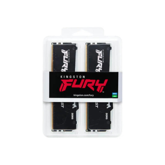 KINGSTON Fury RGB 64GB (32GBx2) 6000MHz DDR5 RAM (Black)