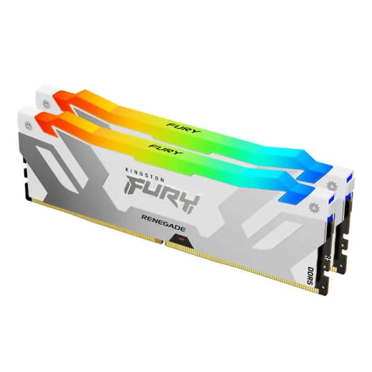 KINGSTON Fury Renegade RGB XMP 64GB (32GBx2) 6000MHz DDR5 RAM (White)