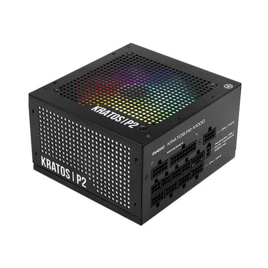 GAMDIAS Kratos P2-1000G RGB 1000 Watt Gold 80 Plus Fully Modular 3.0 ATX Power Supply