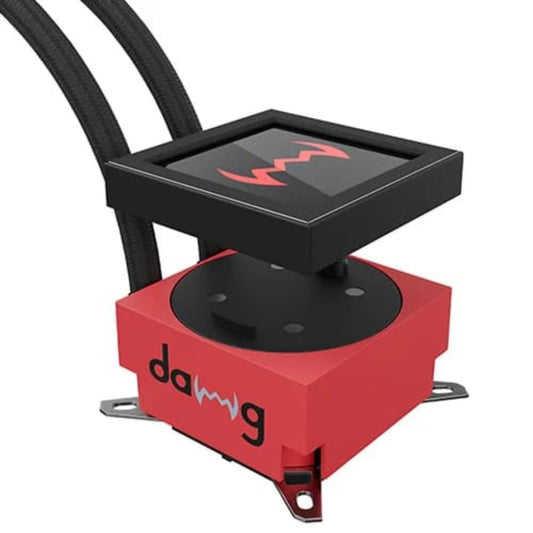 DAWG L360 ARGB 360mm CPU Liquid Cooler ( Black ) ( With LCD Display )