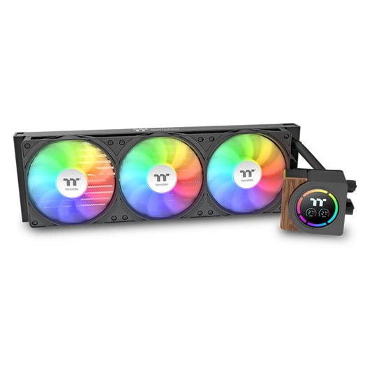 THERMALTAKE LB360-S ARGB 360mm CPU Liquid Cooler ( Black ) ( With LCD Display )