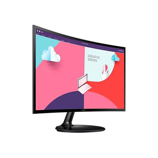 SAMSUNG LS24C366EAWXXL 24 Inch 75Hz VA Panel 72% SRGB 4MS AMD Freesync Curved Gaming Monitor