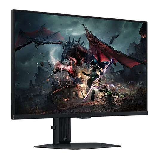 SAMSUNG Odyssey G5 LS27DG502EWXXL 27 Inch 2K QHD 180Hz IPS Panel 99%SRGB 1MS AMD Freesync Gaming Monitor