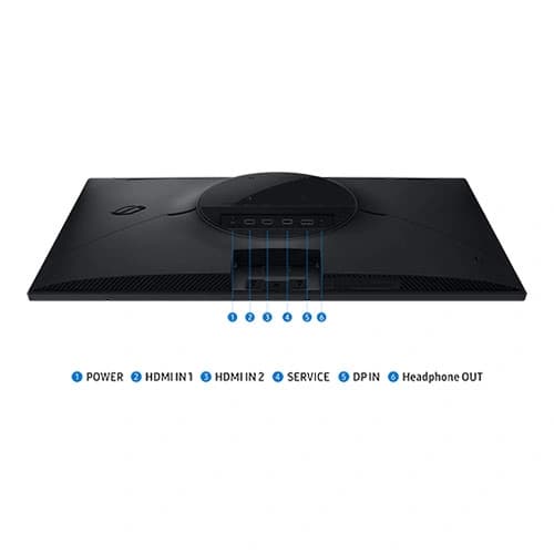 SAMSUNG Odyssey G5 LS27FG530EWXXL 27 Inch 2K QHD 200Hz IPS Panel 72% SRGB 1MS AMD Freesync Gaming Monitor