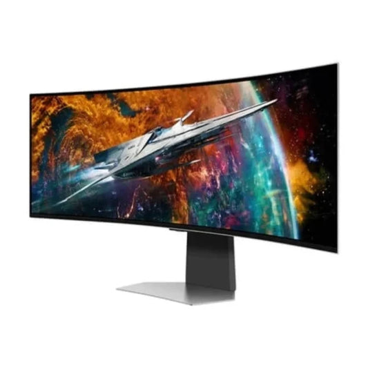 SAMSUNG Odyssey G9 LS49CG950SWXXL 49 Inch QHD 240Hz OLED Panel 99%SRGB 0.03MS AMD Freesync Curved Gaming Monitor