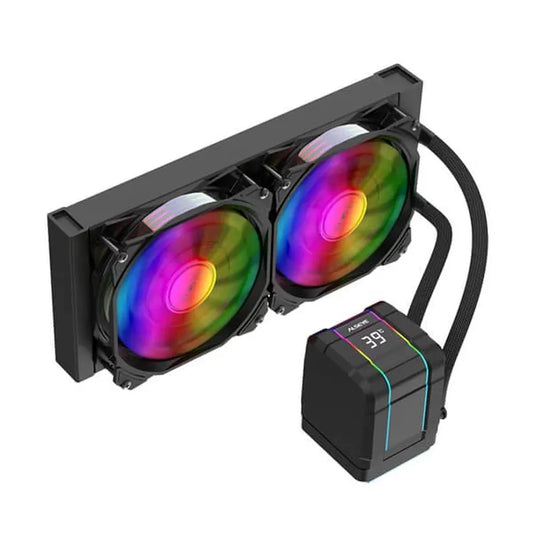 ALSEYE M240 Plus II ARGB 240mm CPU Liquid Cooler (Black)