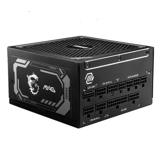 MSI MAG A1000GL 1000W 80+ Gold Fully Modular ATX 3.1 Power Supply