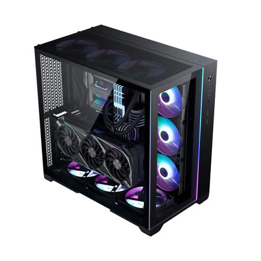 PHANTEKS Metallicgear Neo Qube 2 DRGB EATX Mid Tower Cabinet ( Black )