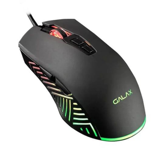 GALAX Slider-03 Wired Ergonomic Gaming Mouse ( 7200DPI / 7 Macro Buttons ) ( Black )