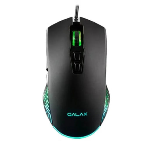 GALAX Slider-03 Wired Ergonomic Gaming Mouse ( 7200DPI / 7 Macro Buttons ) ( Black )