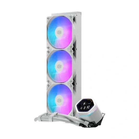 COOLER MASTER Masterliquid Core NEX Digital 360mm CPU Liquid Cooler ( White )