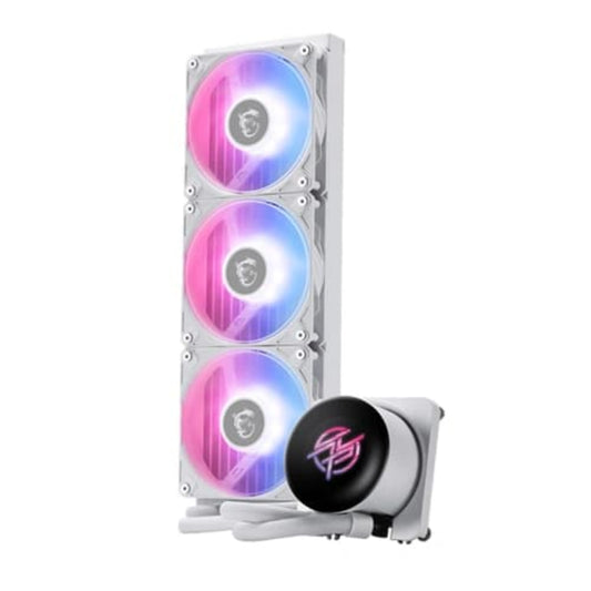 MSI MPG Coreliquid P13 ARGB 360mm CPU Liquid Cooler ( White ) ( With LCD Display )