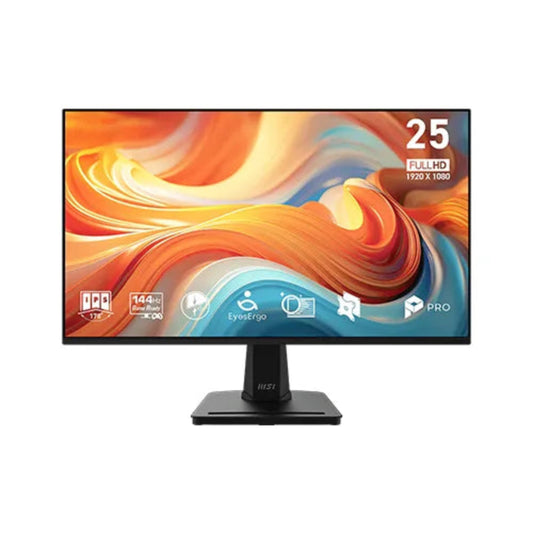MSI Pro MP251 E14L 25 Inch FHD 144Hz IPS Panel 99% SRGB 1MS Adaptive Sync Gaming Monitor