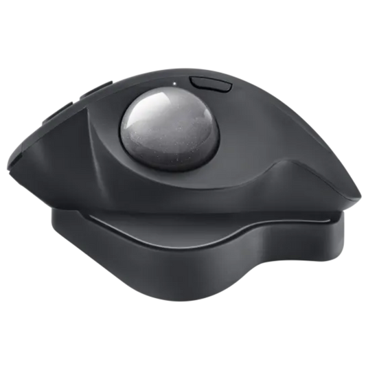 LOGITECH MX Ergo Wireless Ergonomic Gaming Mouse ( 910-005177 / 2048 DPI / 8 Macro Button ) ( Black )
